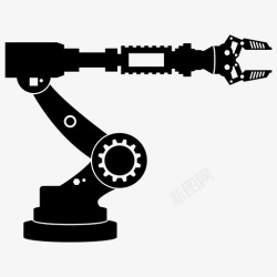 机械一体化机械手臂工业机电一体化高清图片