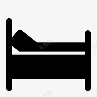 床床装饰家具图标