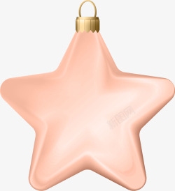五角星精美圣诞节装饰图素材