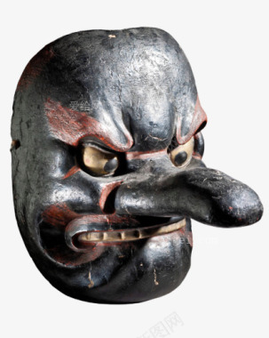 悬挂式面罩面具日本吓人的幽灵般的古董Hanging图标
