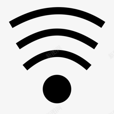 WiFi信号wifi信号计算机硬件图标