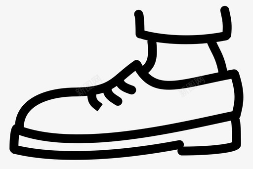 鞋子腿男人图标