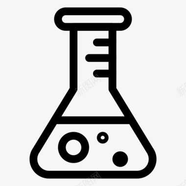 化学研究试管烧杯化学保健图标