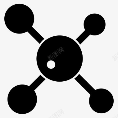 分子结构化学分子几何学图标