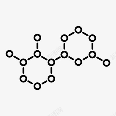 活性分子分子物质化学配方图标