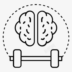 健康教育活动大脑训练大脑活动大脑健康高清图片
