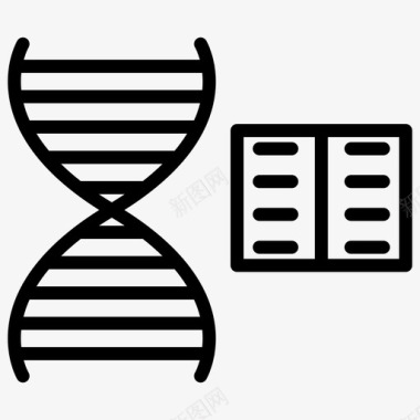 字体加粗dnadna检测医生图标