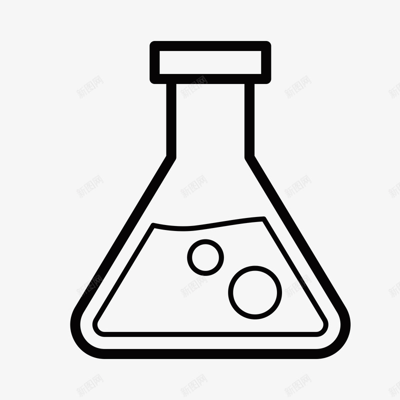 黑色创意化学反应瓶子png免抠素材_88icon https://88icon.com 黑色 创意 化学反应 瓶子
