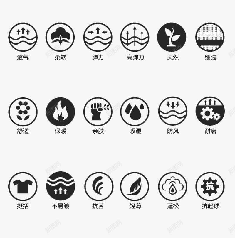 面料文案png免抠素材_88icon https://88icon.com 面料 文案