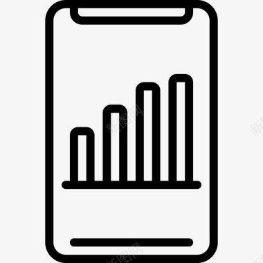 数据分析矢量图数据分析图图表财务图标