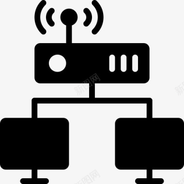 稳定路由器到pcwifi热点internet图标