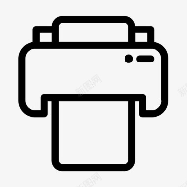 标签条彩色打印机彩色打印机默认打印机图标