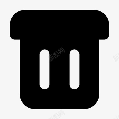 删除垃圾邮件删除垃圾邮件垃圾图标