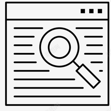 专题页浏览器在线网页图标