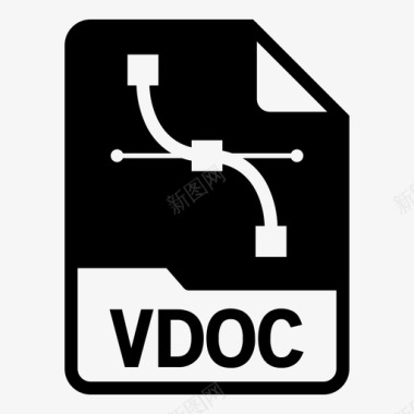 DXF文件格式vdoc文件格式图标