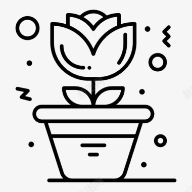 花果茶壶花家壶图标