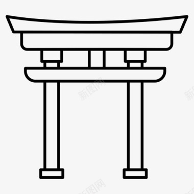 都灵门日本门日本地标图标