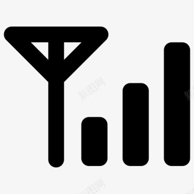 蜂窝矢量卡通图移动信号移动网络网络强度图标