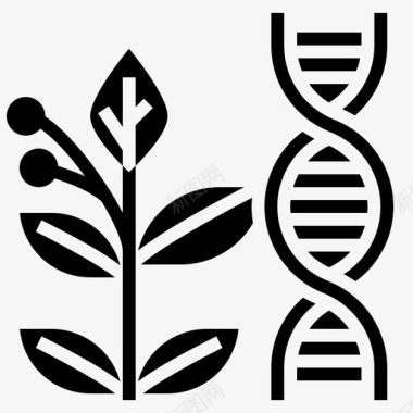 分子生物教育分子图标