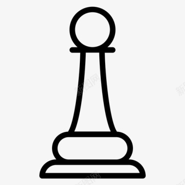 方案封面战略象棋数字营销图标