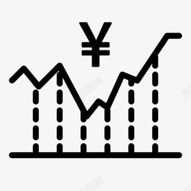 创意图表信息图表财务信息图表图标