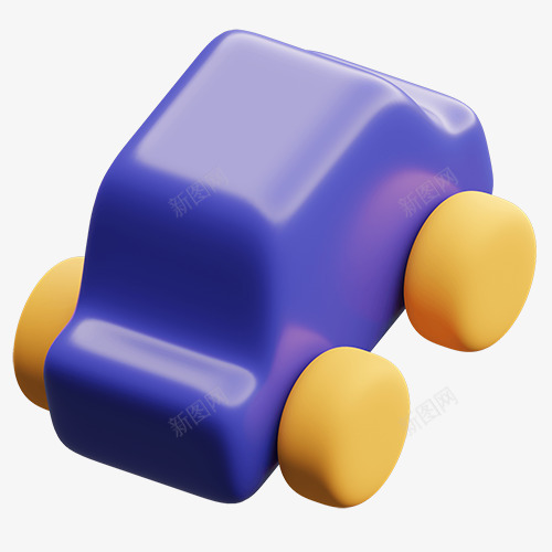 玩具汽车3D卡通图标图png免抠素材_88icon https://88icon.com 玩具 汽车 卡通 图标 标图