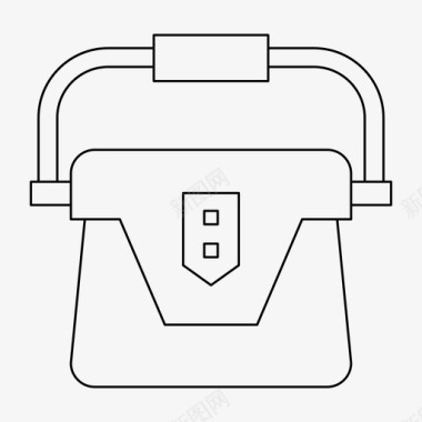 奢侈品香水手袋奢侈品购物图标