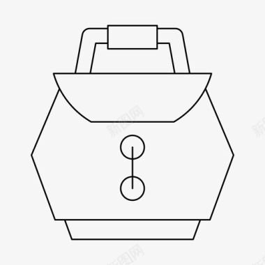 奢侈品手袋奢侈品购物图标