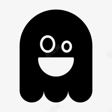 搞笑QQ表情鬼魂表情符号搞笑图标