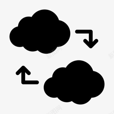 云传输云传输数据库文件共享图标