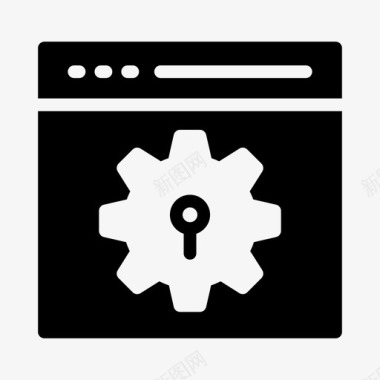 安全锁孔浏览器设置锁定配置锁孔图标