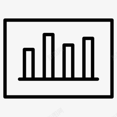 三层信息图表图表进度屏幕图表统计信息图标