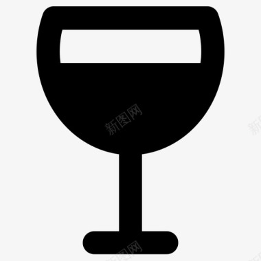 葡萄酒饮料红酒图标