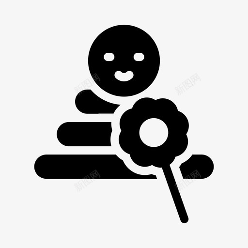 蛇花孩子游戏svg_88icon https://88icon.com 蛇花 玩具 孩子 游戏 婴儿 字形