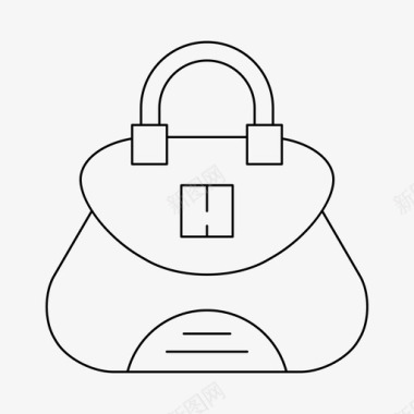 奢侈品香水手袋奢侈品购物图标