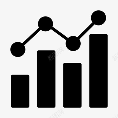 商务步骤图表分析图图表统计图标