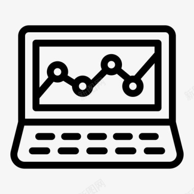 分析图ps在线分析图表笔记本电脑图标