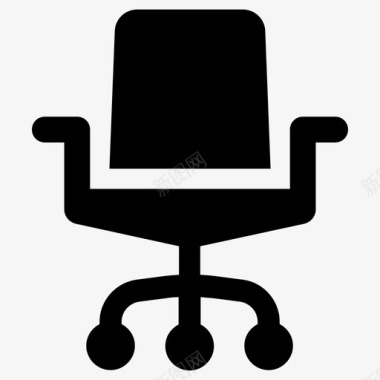 座位椅子电脑椅图标