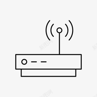 无线路由器促销wifi路由器宽带互联网图标