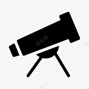 望远镜双筒望远镜儿童图标
