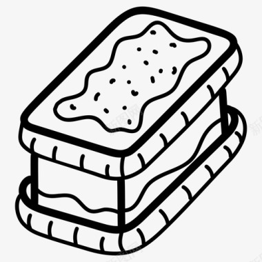 芝士蛋糕芝士蛋糕烘焙食品甜点图标