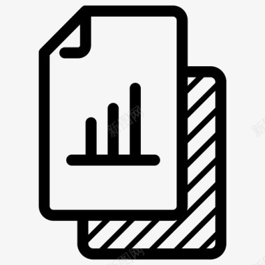 文件报告数据报告文档文件图标