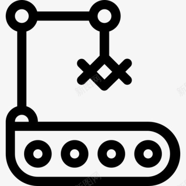 内野制造生产工业制造图标