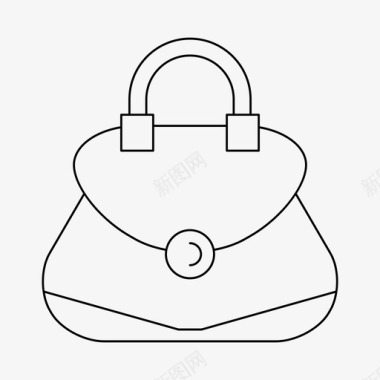 奢侈品香水手袋奢侈品购物图标