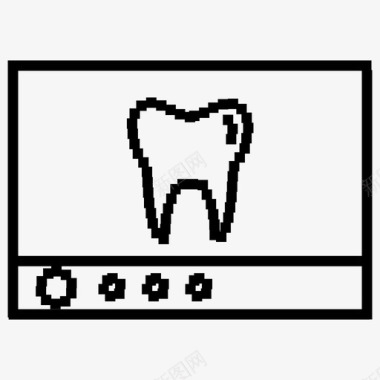 牙齿素材牙科医疗牙齿图标