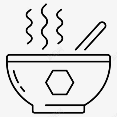各类菜肴图片汤碗菜肴图标