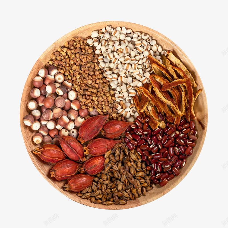 红豆薏米芡实茶png免抠素材_88icon https://88icon.com 红豆 薏米 芡实