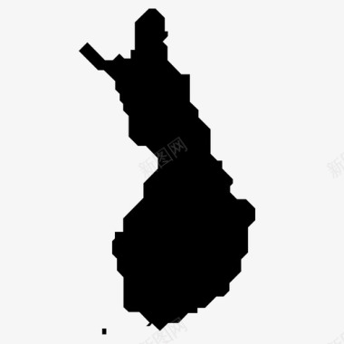 芬兰赫尔辛基地图图标