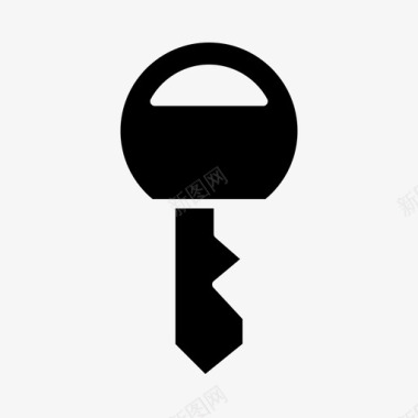 钥匙锁钥匙锁密码图标