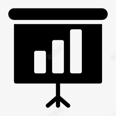 彩色信息图表演示文稿董事会图表图标